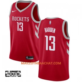 Maillot NBA Houston Rockets James Harden 13 Nike 2017-18 Rouge Swingman - Enfant